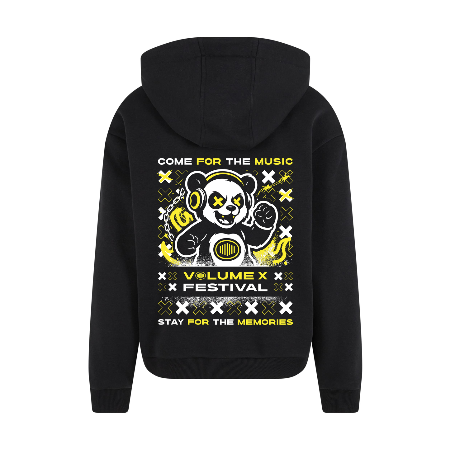 VX25 Deluxe Oversize Hoodie -Black